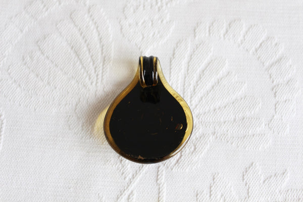 VINTAGE VENETIAN GLASS HAND BLOWN PENDANT