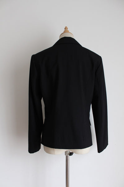 OUI ALL YOU NEED IS LOVE BLAZER BLACK - SIZE 8